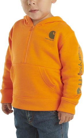 Carhartt Kid's CA6273 Long-Sleeve Half-Zip Sweatshirt - Boys