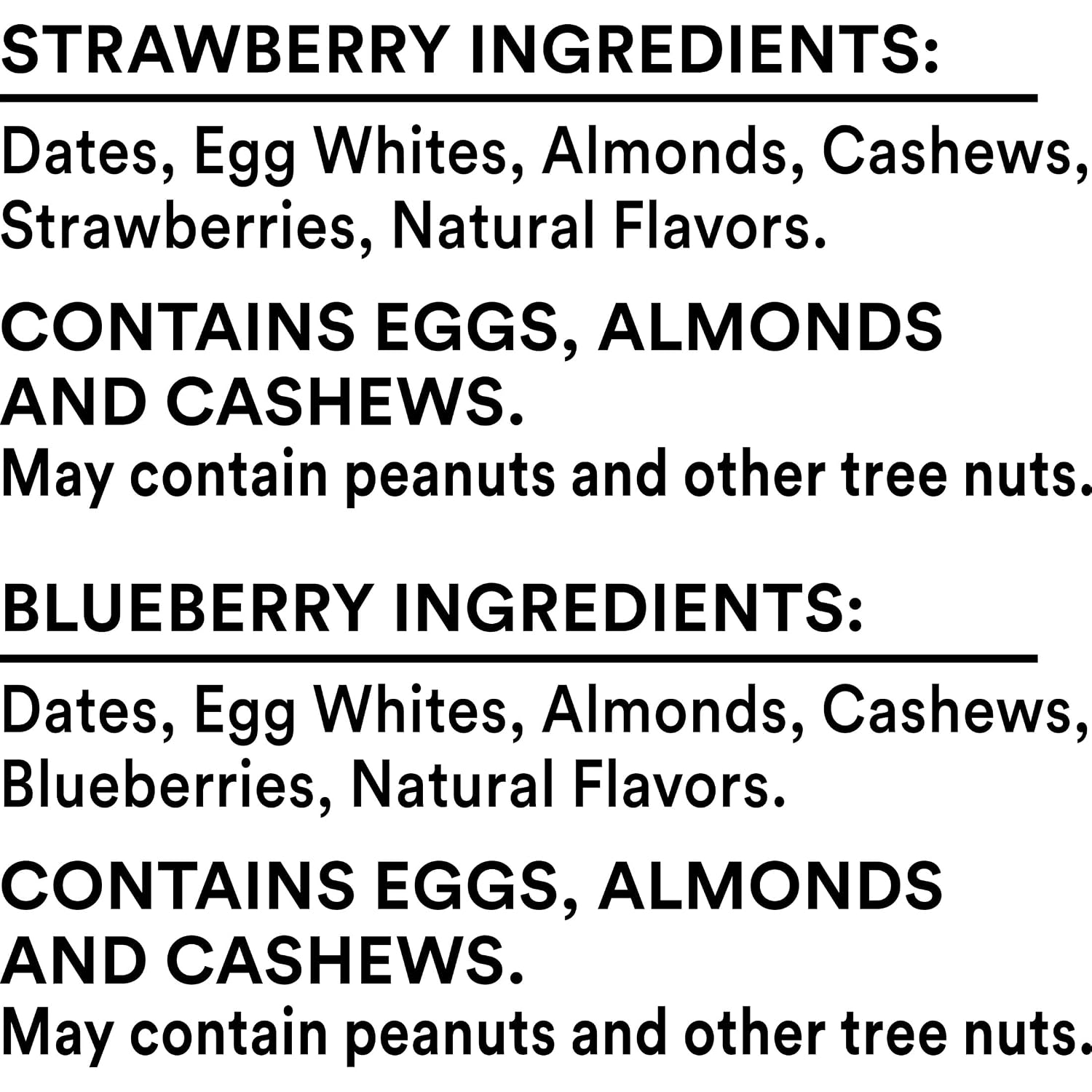 RXBAR Minis Protein Bars, 6g Protein, Gluten Free Snacks, Blueberry & Strawberry Variety Pack (4 Boxes, 32 Bars)