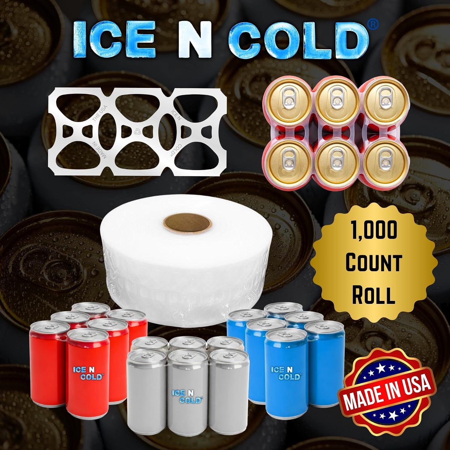 6pk 1000ct Can Rolls - Made in USA