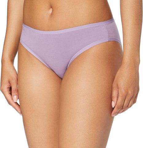 Amazon Essentials Women's Cotton Spandex Bikini Brief Underwear (Available in Plus Size)