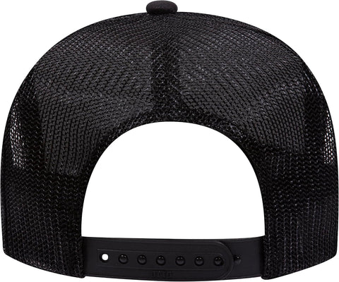 OTTO Polyester Foam Front 5 Panel High Crown Mesh Back Trucker Hats in 97, Bulk, Wholesale