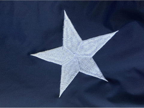Homissor Texas Flag 12x18 Inch TX State Flags Embroidered Sewn Boat Flags 210D Oxford Nylon