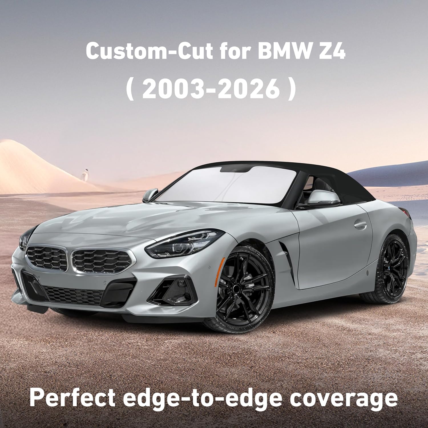 EcoNour Windshield Sunshade Compatible for BMW Z4 M2 M8 2003-2024 2025 2026