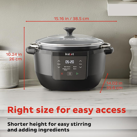 Instant Pot Superior Cooker 7.5 Qt 4-in-1 Slow and Multi Cooker