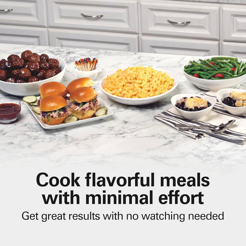Hamilton Beach Stay or Go Extra Large 10 Quart Portable Slow Cooker