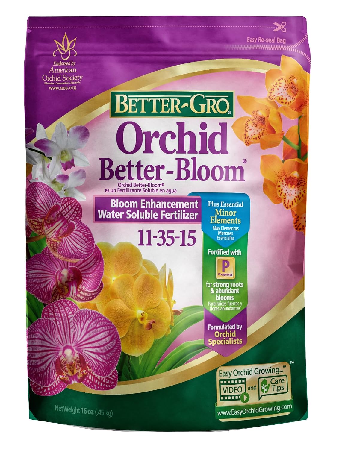 Better-Gro Better Bloom Orchid Fertilizer - 16 oz