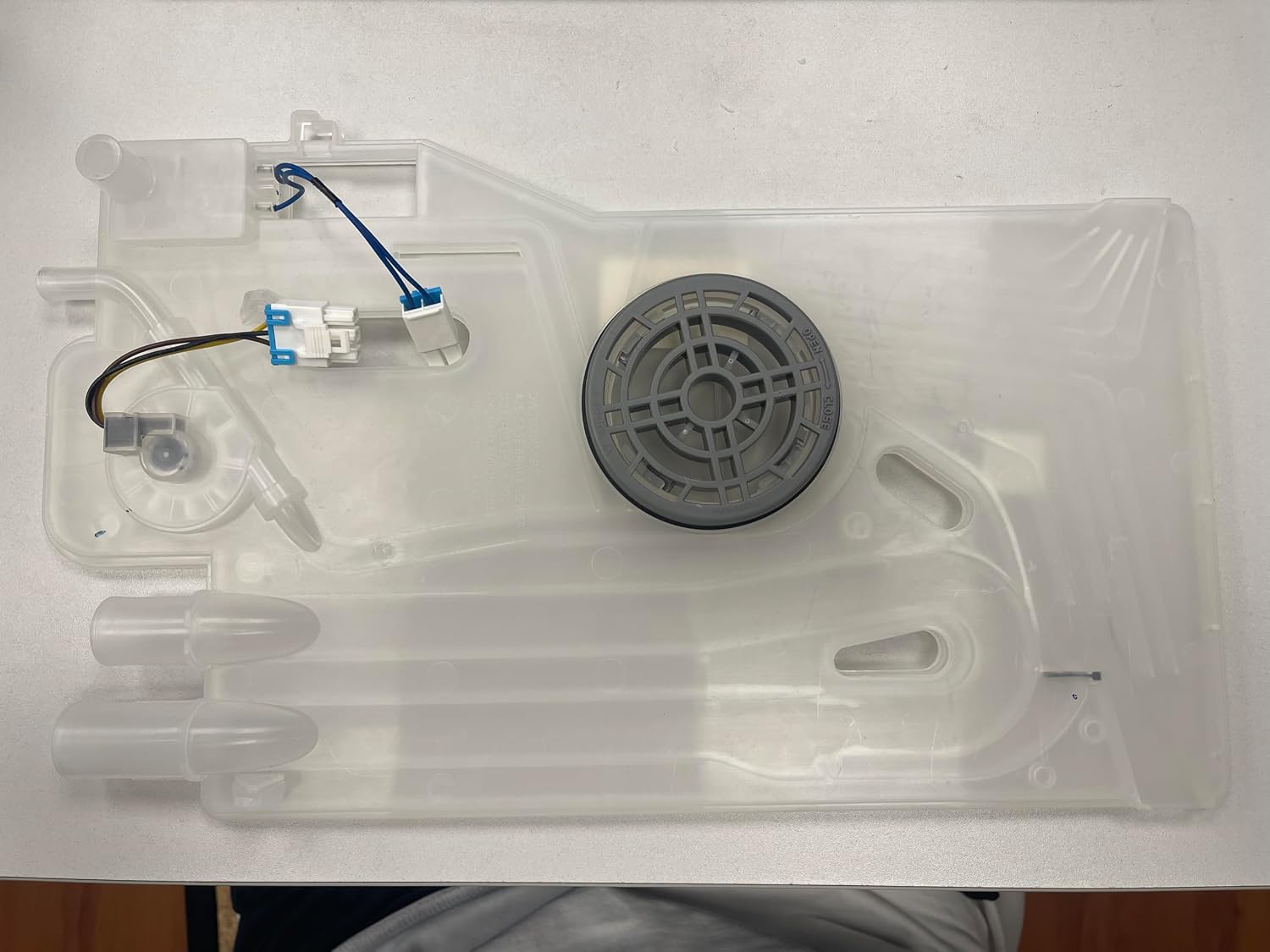 DD63-00073A Cover-Brake and DD63-00072A Gasket-Brake For Samsung Dishwasher DW80R5060 DW80R5061 Series （Match for DD82-01111A(B) dishwasher case break and overflow sensor)