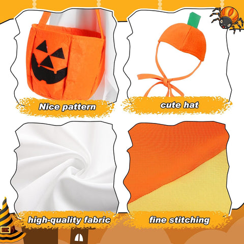 2 Set Fall Porch Goose Outfit, Halloween 23" Lawn Goose Cloth