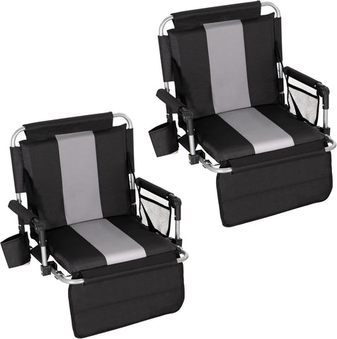 HIGH POINT SPORTS Stadium Seats with Back Support Bleacher Stadium Seat