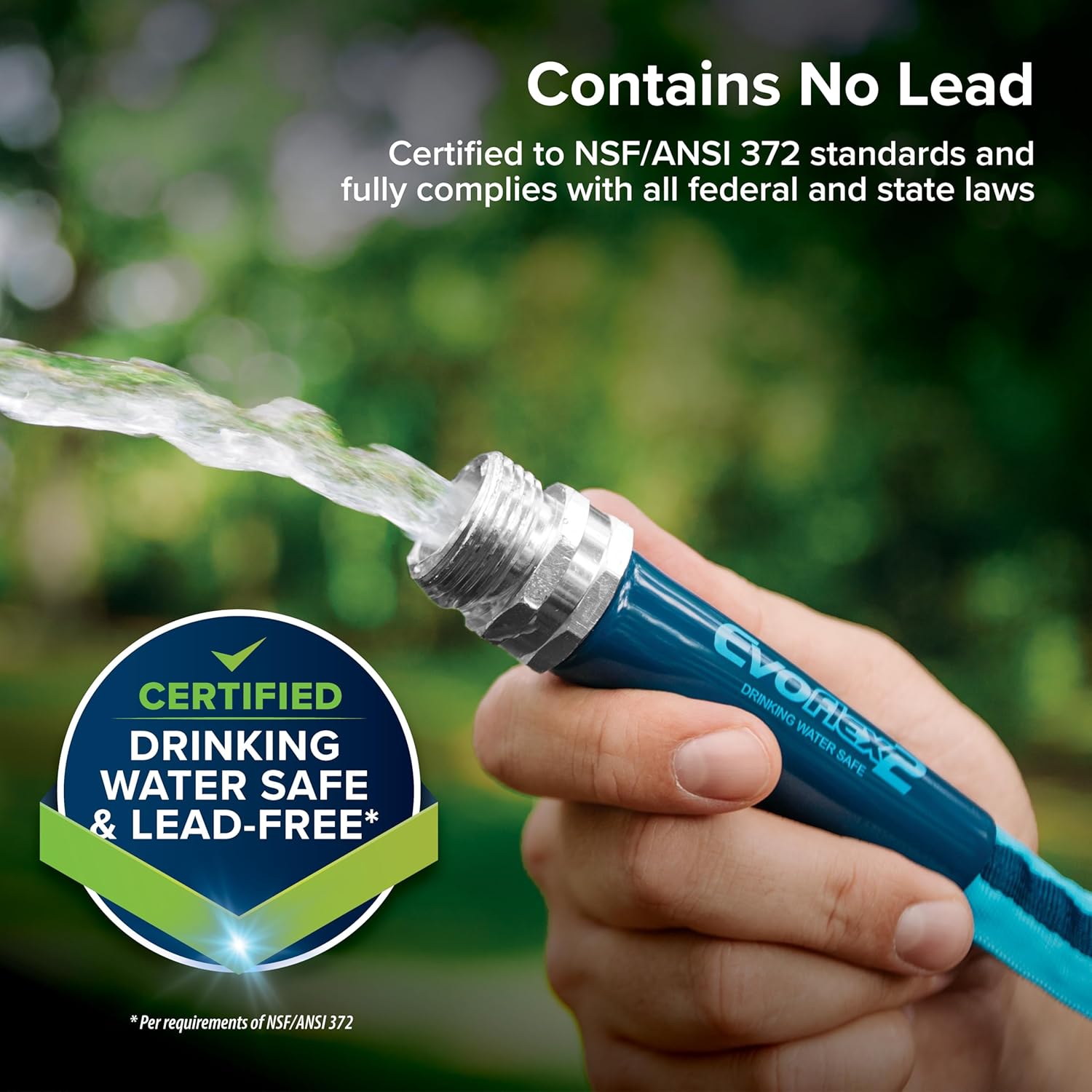 Camco EvoFlex2 25-ft RV Drinking Water Hose