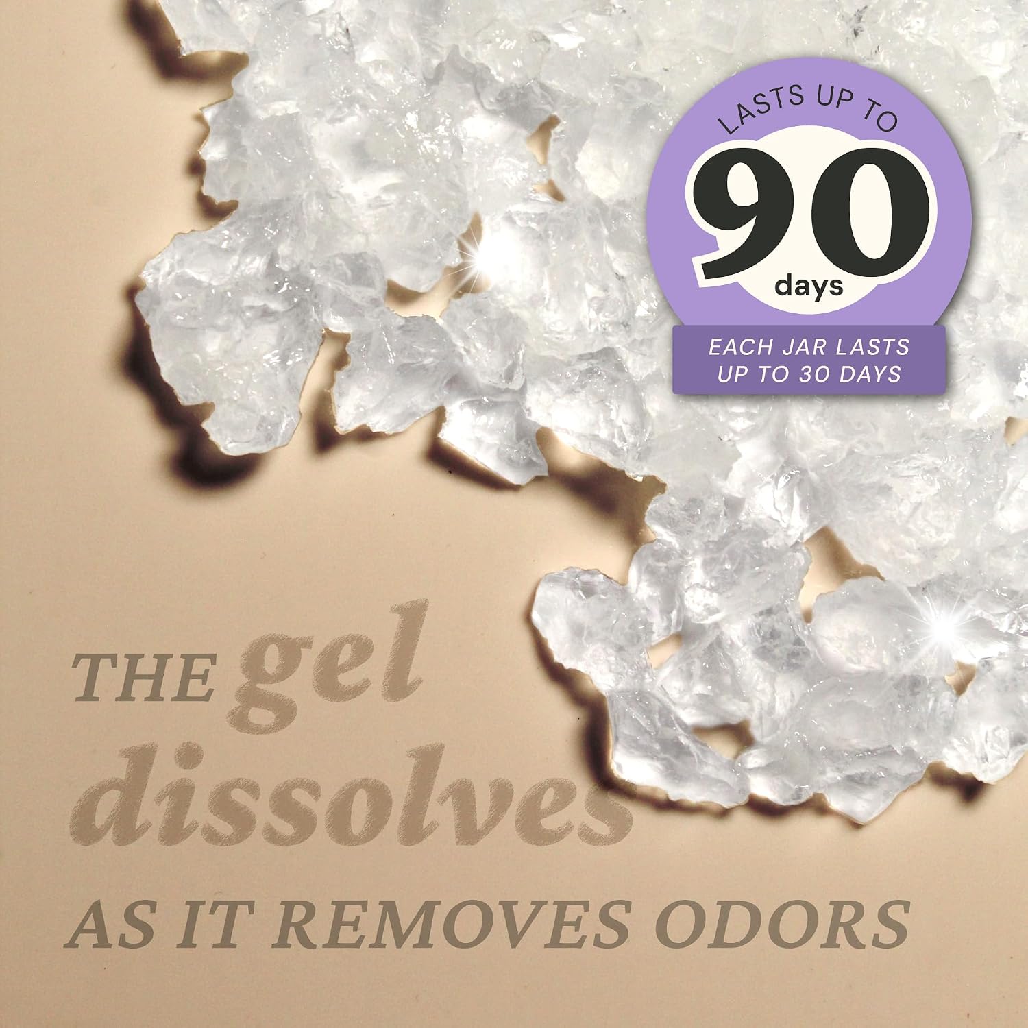 Fresh Wave Lavender Odor Eliminator Gel 3-Pk 7 oz - Air Freshener for Home