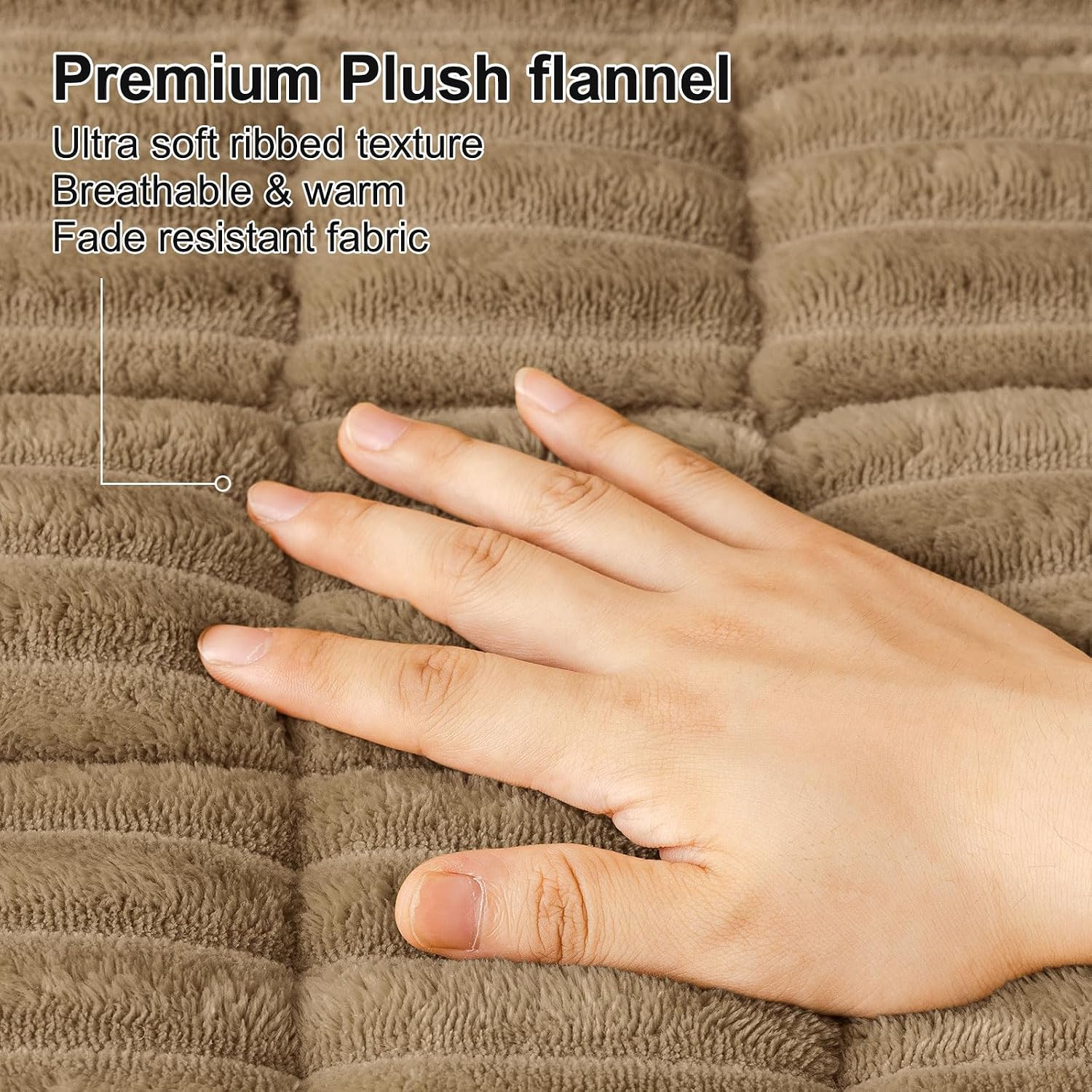 Smiry Couch Cover for Dogs, Non Slip Washable Sofa Protector for Pets