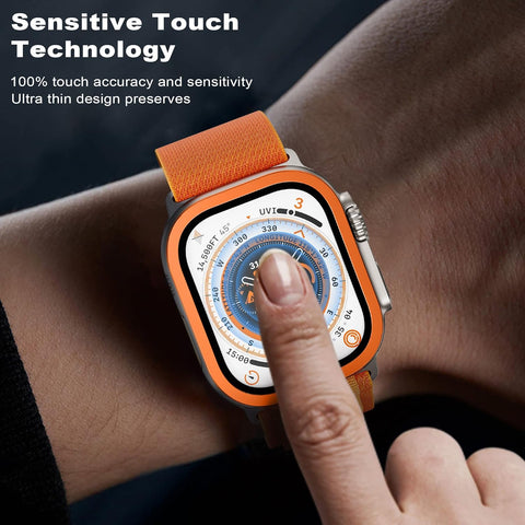 WSKEN for Apple Watch Ultra 3/Ultra 2/Ultra Screen Protector - Lightweight