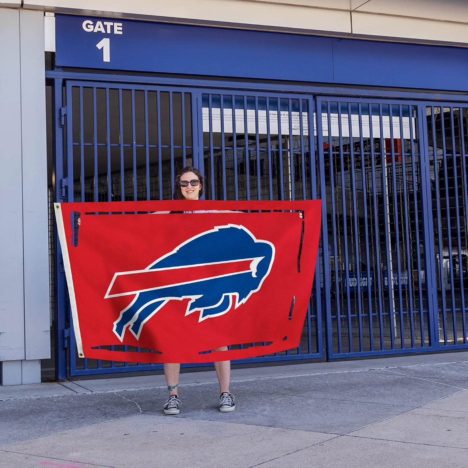 NFL Rico Industries Standard 3' x 5' Banner Flag Single Sided - Indoor or Outdoor - Home Décor