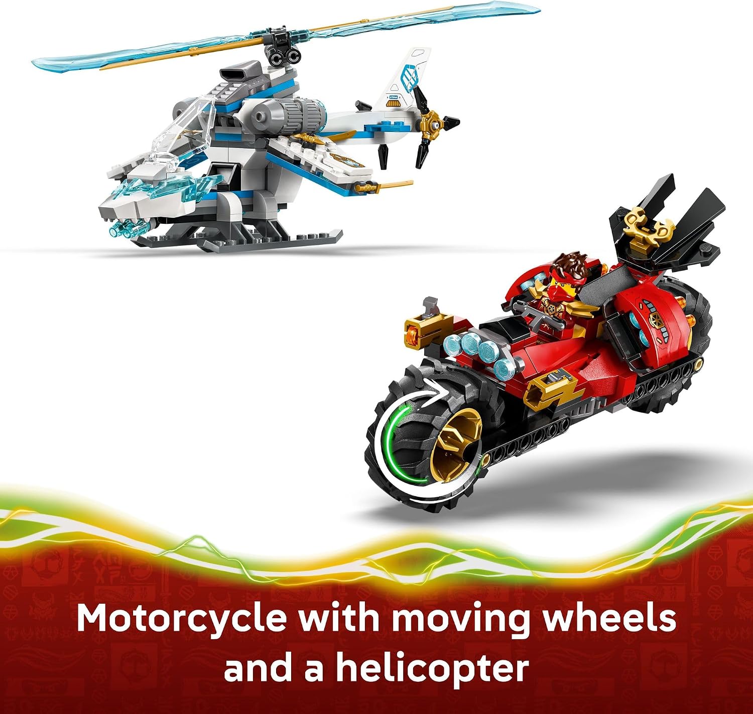 LEGO NINJAGO Ninja Vehicle Tree House Battle 71857