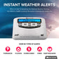 Midland - WR120B - NOAA Emergency Weather Alert Radio - S.A.M.E. Localized Programming, Trilingual Display, 60+ Emergency Alerts, & Alarm Clock (WR120B - Box Packaging)