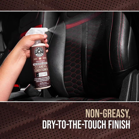 Chemical Guys, VentRight Leather Cleaner & Conditioner, Vented Seats, 16 oz