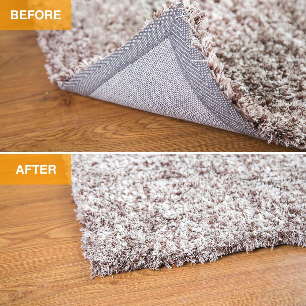 Home Techpro Vacuum Tech Rug Pad Gripper for Hardwood Floors No Damage Tape