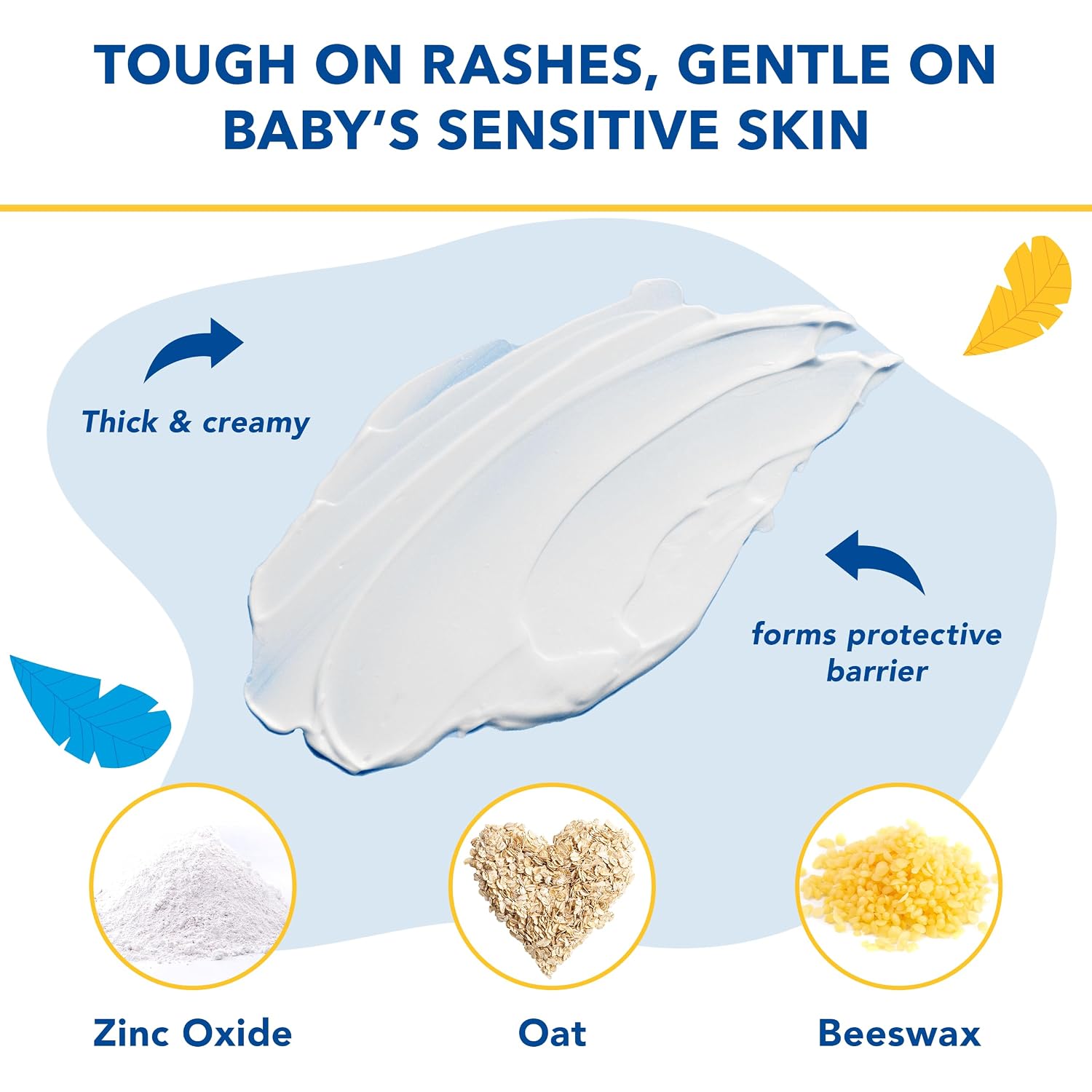 Triple Paste Diaper Rash Cream & Baby Spatula Bundle, 16 oz