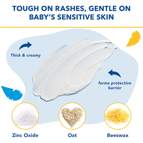 Triple Paste Diaper Rash Cream & Baby Spatula Bundle, 16 oz