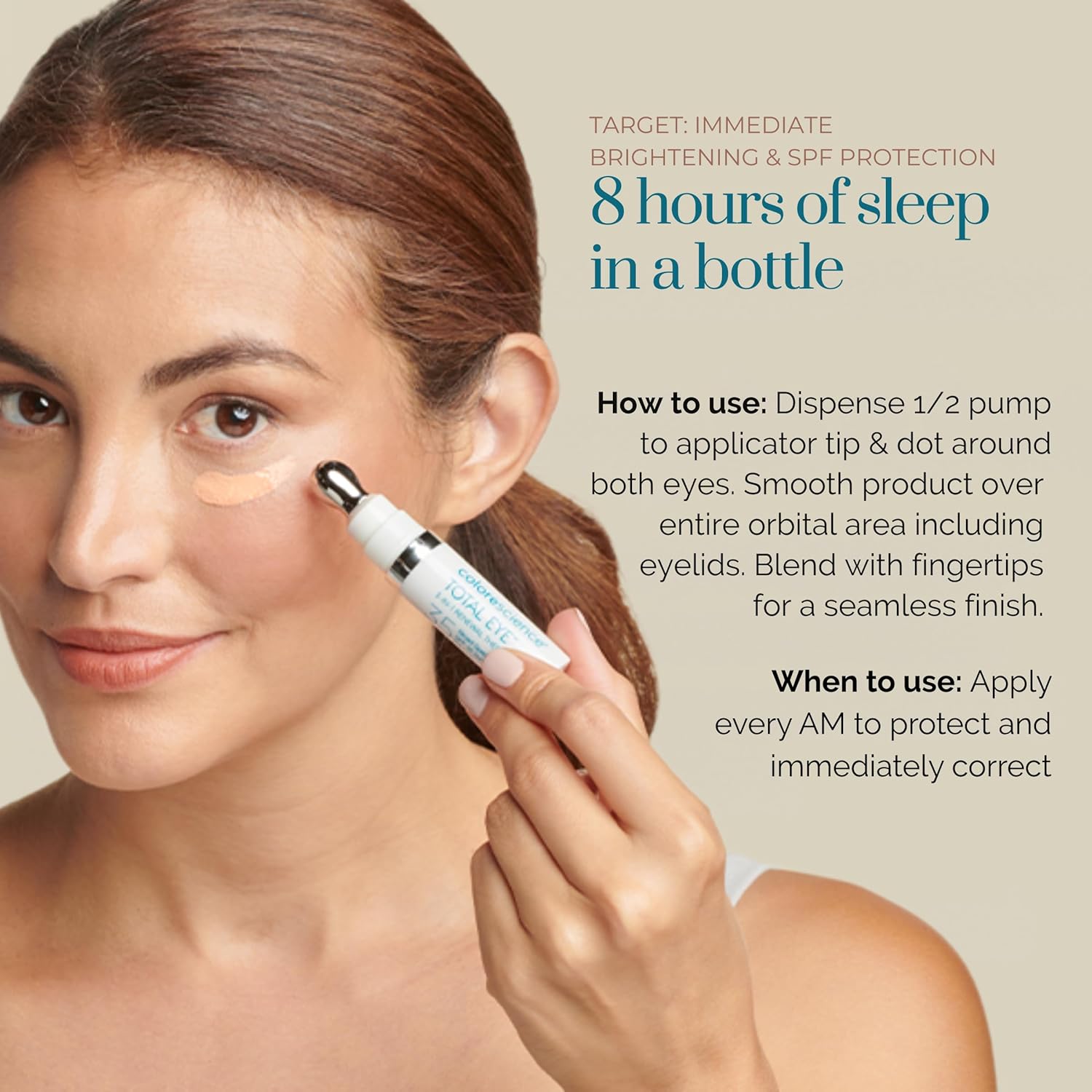 Colorescience, Total Eye 3-in-1 Renewal Therapy, SPF 35