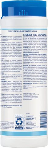 Clorox® Pool&Spa™ Spa Bromine Tablets- Bromine Tablets for Spa & Hot Tub, Low-Odor Sanitization, Kills Bacteria, Restores Water Clarity, Slow-Dissolving, 1.5LB (Pack of 1)