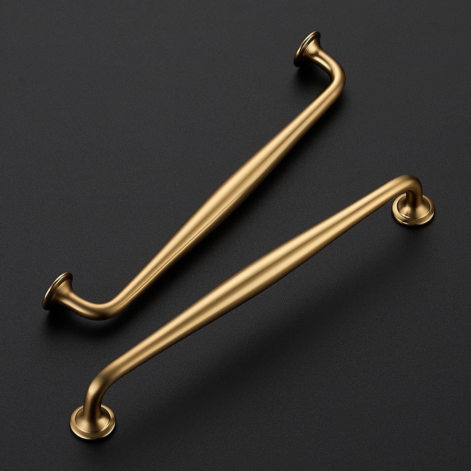 Ravinte Champagne Bronze Cabinet Handles Solid Pulls 7-1/2 Inch 5 Pack