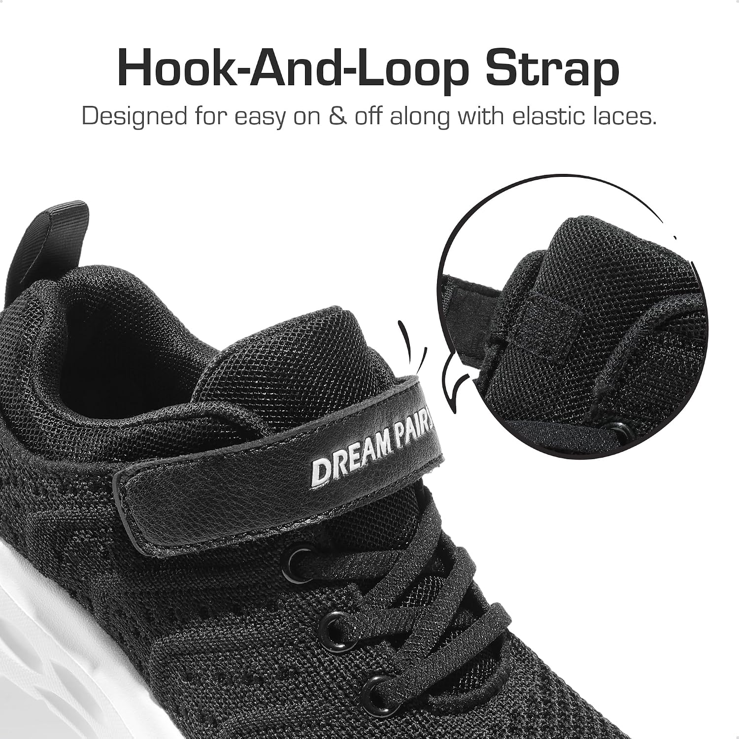 DREAM PAIRS Kid Shoes Sneaker Lightweight