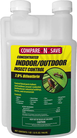 Compare-N-Save Concentrate Indoor & Outdoor Insect Control, 32 oz, Model Number: 75366