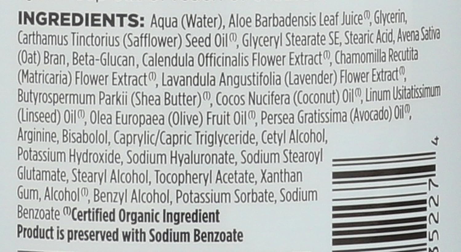 Avalon Organics Hand & Body Lotion, Aloe Unscented, 32 Oz