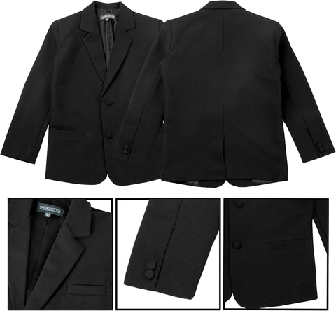 Spring Notion Baby Toddler Boys' Classic Fit Formal Suit Set –Wedding, Ring Bearers, Baptism, and Christening