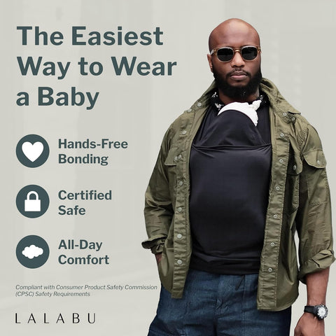 Lalabu The Dad Shirt | Hands-Free Baby Carrier for Dads - Brook - 3XL