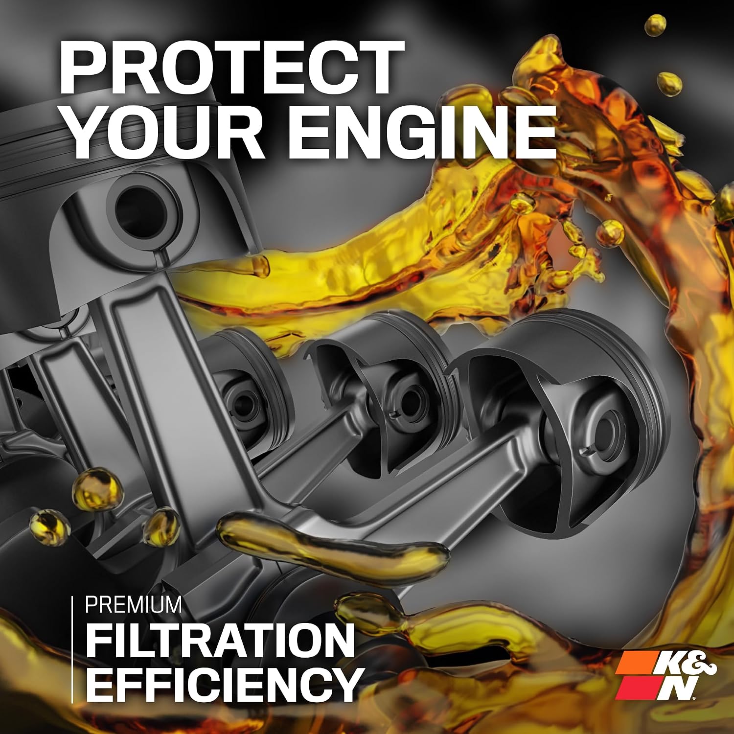 K&N Select Oil Filter: Designed to Protect your Engine, SO-1017