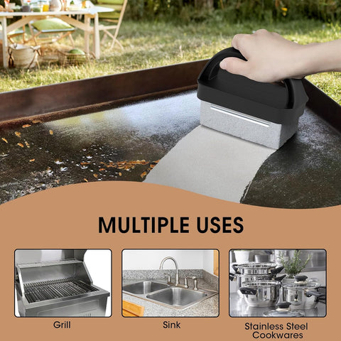 AWEASROY Griddle Cleaning Stone Remove Stains for BBQ, Swimming Pool, Sink