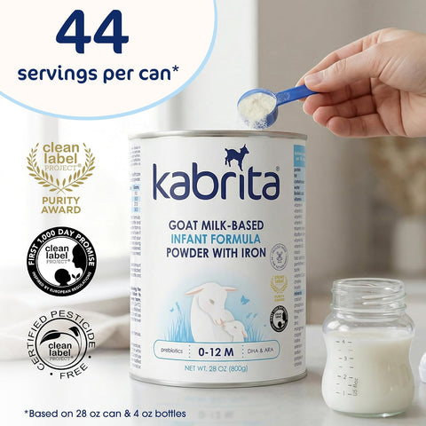 Kabrita Goat Milk Infant Formula Powder, Gentle Digestion, Non-GMO, 28 oz
