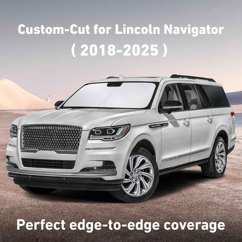 EcoNour Windshield Sunshade Compatible for Lincoln Navigator 2018-2024 2025