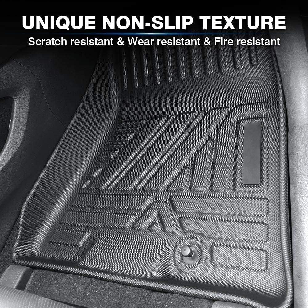All Weather Custom Fit Floor Mats Compatible with 2013-2017 Honda Accord