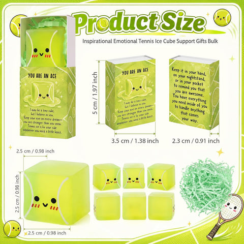 24 Sets Tennis Party Favors Bulk Inspirational Tennis Gift Bag Fillers