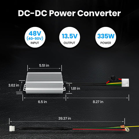 Step Down Converter Voltage Reducer 48V 72V 40V-90V to 12V