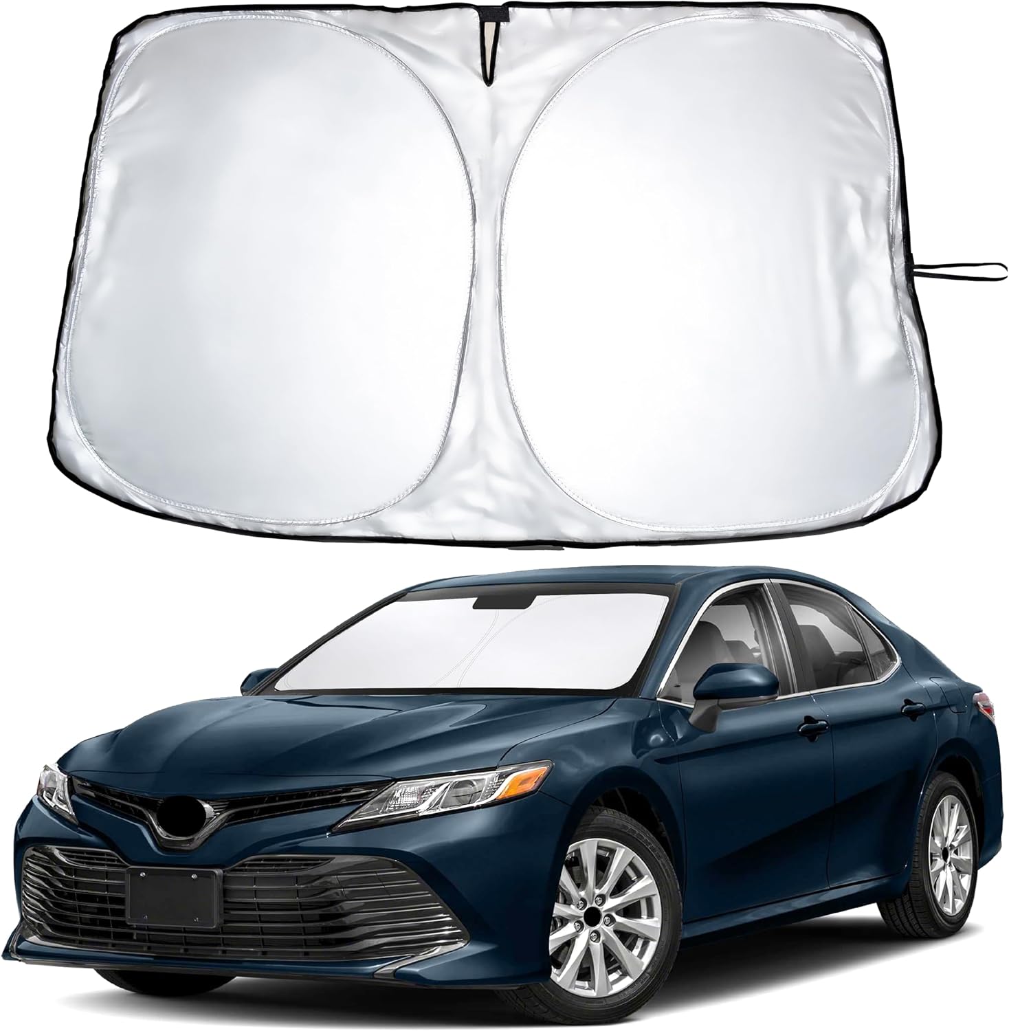 EcoNour Windshield Sunshade Compatible for Toyota Camry 2012-2015 2016 2017