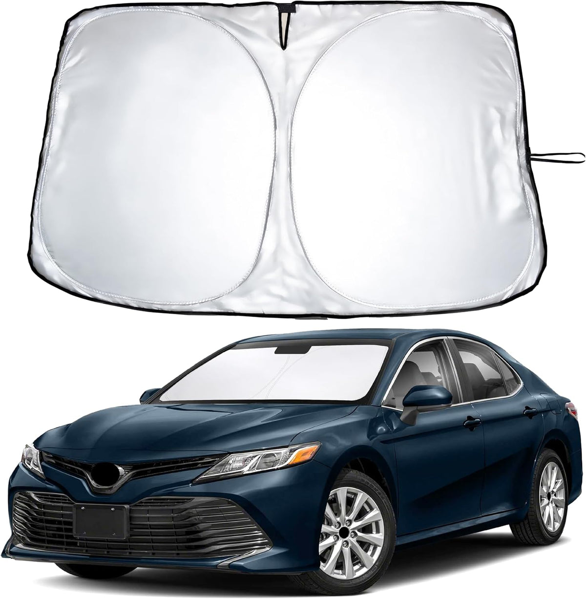 EcoNour Windshield Sunshade Compatible for Toyota Camry 2012-2015 2016 2017