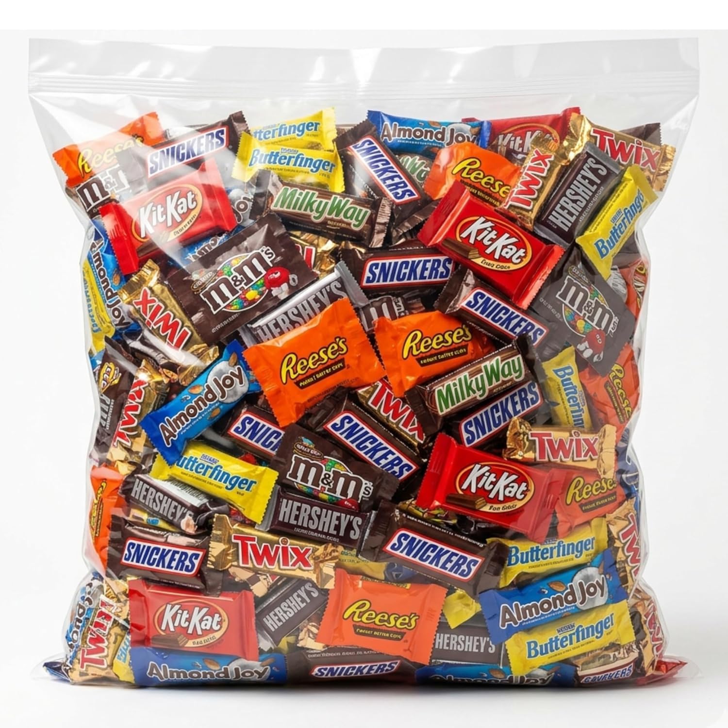 Assorted Chocolate Variety Pack – Individually Wrapped Bulk Chocolate Candy Assortment – Fun Size Bars, Peanut Butter Cups, Wafers & More – Perfect for Parties, Office & Gifting (4 LB)