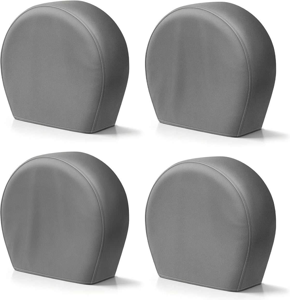 Explore Land Tire Covers 4 Pack Fit Tire Diameters 26-28.75 inch, Charcoal