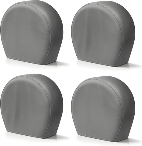 Explore Land Tire Covers 4 Pack Fit Tire Diameters 26-28.75 inch, Charcoal