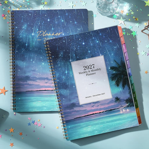 2027 Planner - 2027 Weekly and Monthly Planner, 9" x 11", Jan.2027-Dec.2027