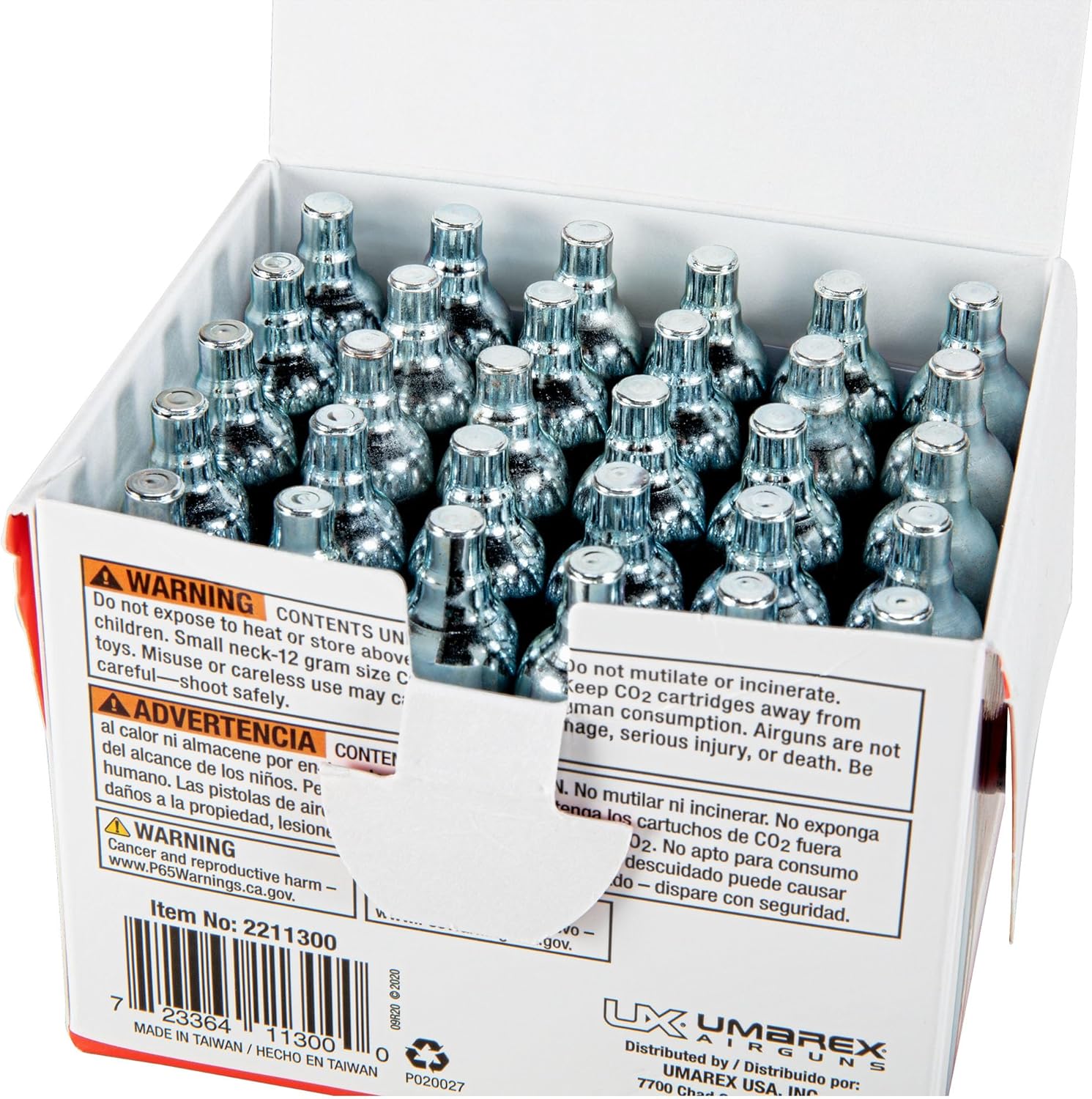 Umarex High-Grade CO2 Cartridges for Pellet Guns