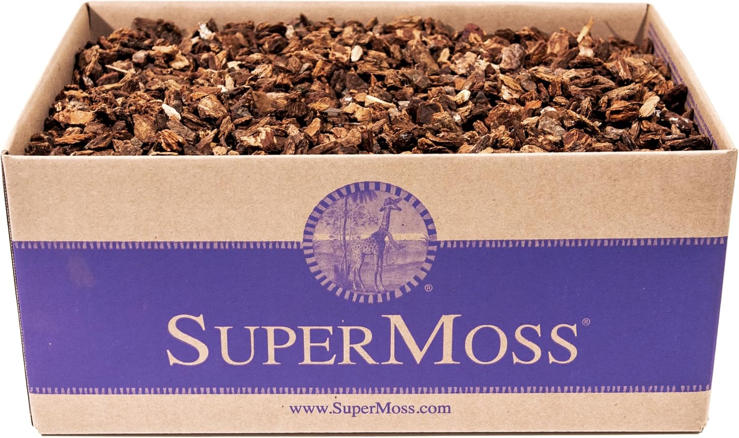 SuperMoss (23120) Orchid Potting Bark, Natural Brown, 1560 cu In. (Package May Vary)