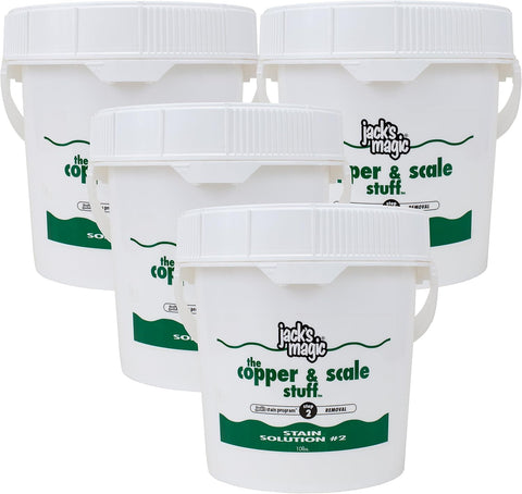 Jack's Magic JMCOPPER10 No.2 Copper and Scale Stuff Stain Solution, 10-Pound