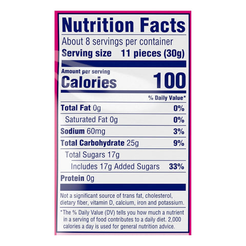 SweeTARTS Rope Bites Mixed Fruit Flavored Candy, Resealable Bag, 8 oz