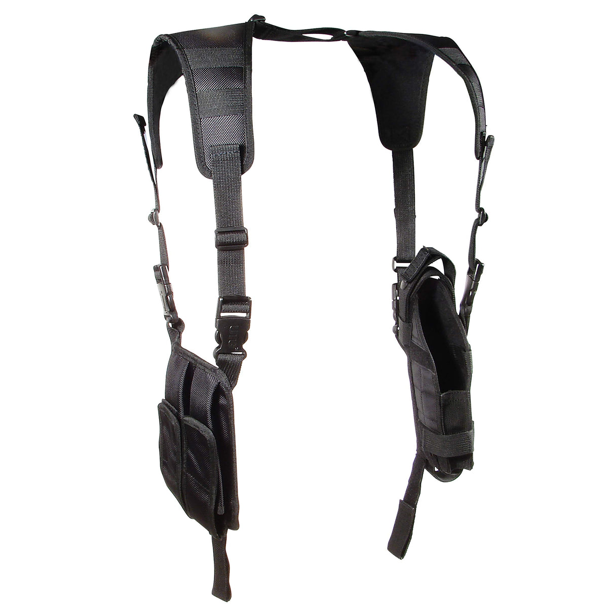 UTG LE Grade Vertical Shoulder Holster, Black